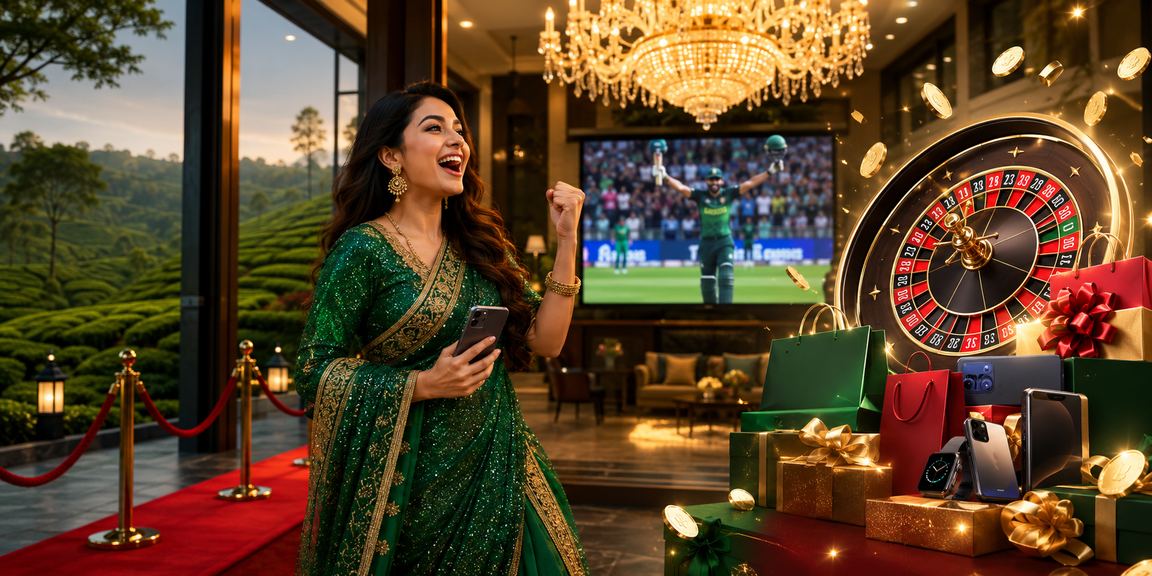 সিলেট ক্রিকেট বেটিং এর দৃশ্য, লাল-সবুজ রঙে
